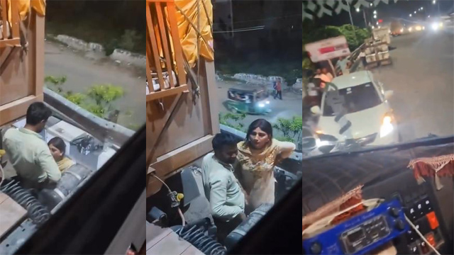 Hot Paid Randi Blowjob Truck Driver On Public Road Download